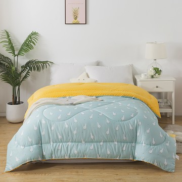 MIGRATORY 媚格德莉 - 3D波波絨可水洗抑菌暖冬被-小天鵝 (雙人)