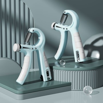 5~60kg (有刻度標示)R字握力器 握力訓練 強化手指肌力 重訓 運動訓練 可調式握力器