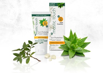 Anemos Mastics 黃連樹脂強效防曬面霜 SPF30 UVA UVB