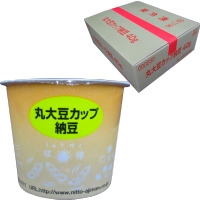 丸大豆カップ納豆(タレ・カラシ付) 40G　40食入　40食入 (日東食品 納豆・あげ)