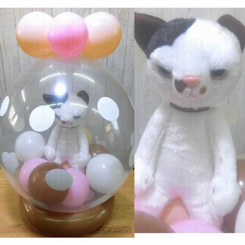 誕生日プレゼント ネコ スクラッチキャットたまごバルーン ねこ 猫 電報 結婚式 ぬいぐるみ ブリティッシュショートヘアー 黒猫 三毛猫 ロシアンブルー 通販 Lineポイント最大0 5 Get Lineショッピング
