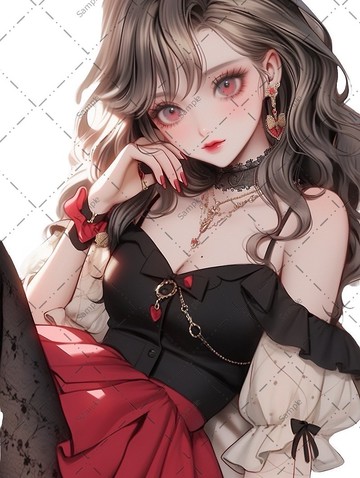 原創貼紙 No.318 人物貼紙 原創貼紙 人物貼紙 女孩貼紙 原創人物貼紙