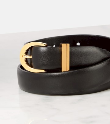 Khaite Luna leather belt