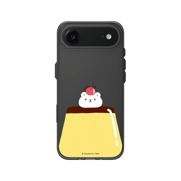 iPhone Air Clear (相機按鈕) 酷墨灰 - 白白日記 Darylhochi - 白白焦糖布甸