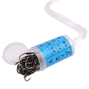 批發丸世魚鉤桶裝綁好成品單鉤8-28號海釣倒刺子線鉤船釣大物釣鉤鑫弘-戶外運動