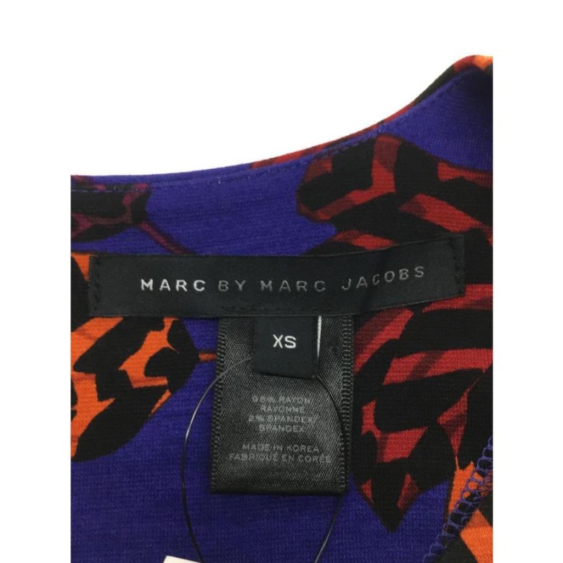 MARC BY MARC JACOBS◇ワンピース/XS/レーヨン/パープル/無地