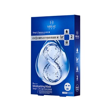 未來美EX8分鐘PLUS升級保濕面膜4入