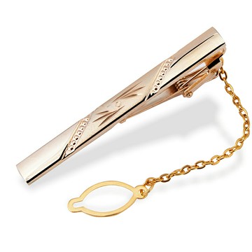 男士正裝領帶夾韓版個性合金領夾商務時尚創意領帶夾禮盒