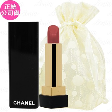 CHANEL 香奈兒 超炫耀的絲絨唇膏(#58)(1g)旅行袋組(公司貨)