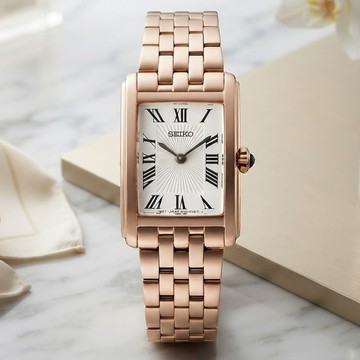 SEIKO 精工 CS系列 日系時尚美學 羅馬腕錶 22mm (4N30-00M0P/HGG002P1)