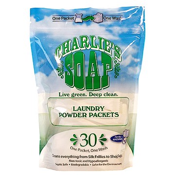 查理肥皂Charlie s Soap 洗衣粉即溶隨身包 (30包入)一袋裝