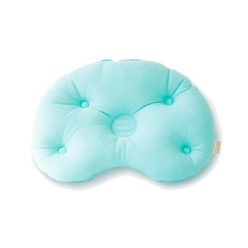makura 【Baby Pillow】可水洗豆型嬰兒枕M-天空藍