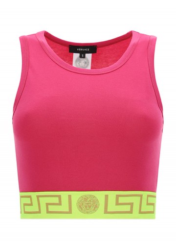 Versace - Tank Top - Womens - Pink