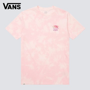 Vans PASTEL TIE DYE 女款粉色暈染短袖T恤