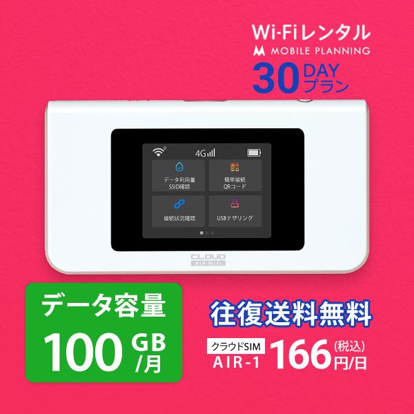 ポケットWiFi　30日　商舗　4,800円　WiFi　レンタル　ポケットWi-Fi　100GB　1ヶ月　ソフトバンク　softbank　wifiレンタル　短期　レンタルwifi　501HW　総合