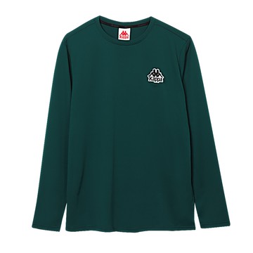 KAPPA義大利吸濕排汗型男圓領衫 義大利綠 361R5IWE15