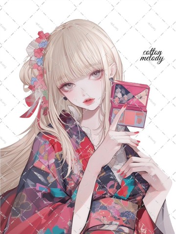 原創貼紙 no.7724 人物貼紙 原創貼紙 人物貼紙 女孩貼紙 原創人物貼紙