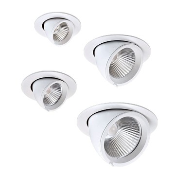 【崁入孔7.5-15公分】7W~40W下拉式崁燈(角度可調) F05-CT-20751、20752、20753、20754