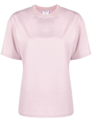 Filippa K - organic-cotton T-shirt - women - Organic Cotton - XS - Purple