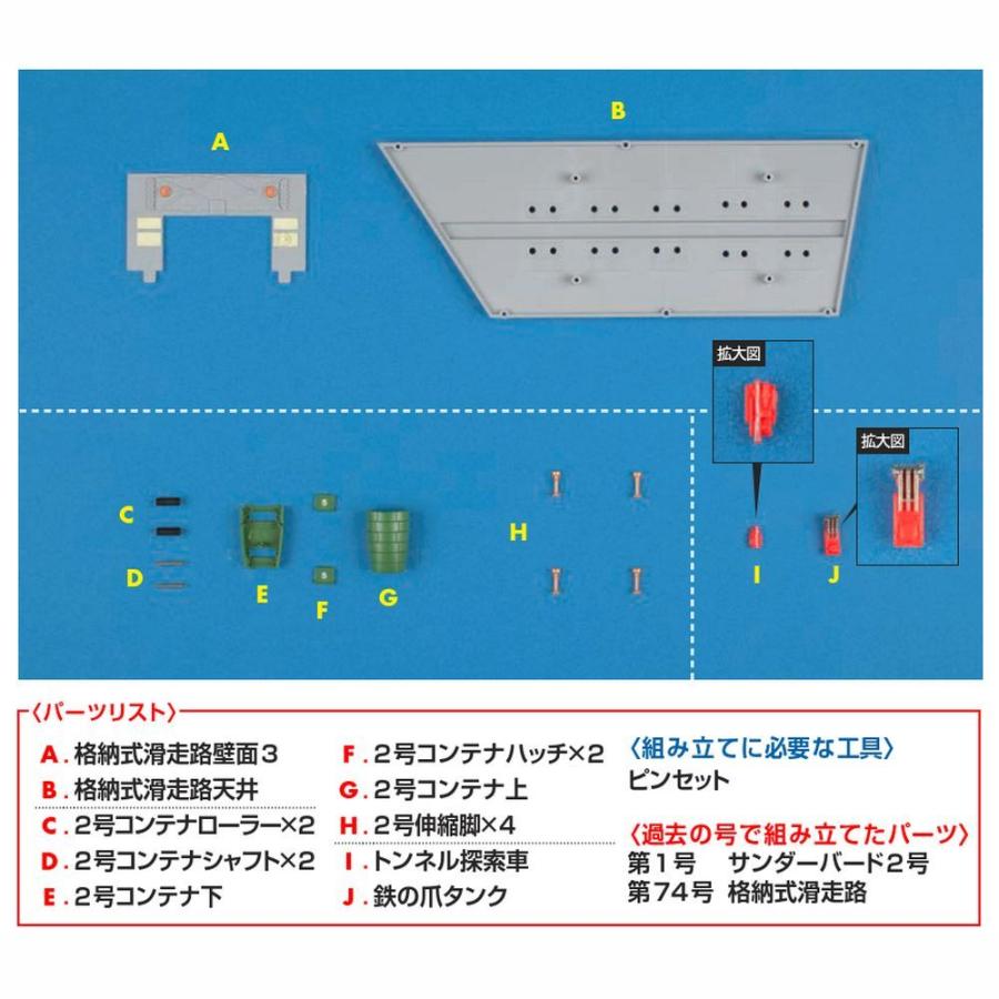 週刊サンダーバード秘密基地 第75号