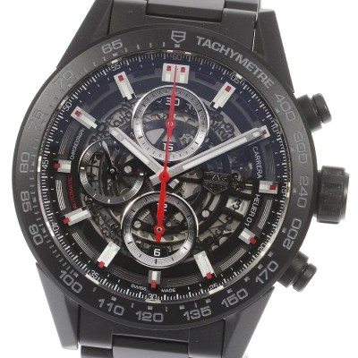 ☆美品 ★箱付き【TAG HEUER】タグホイヤー カレラ キャリバーホイヤー01 クロノグラフ デイト CAR2090.FT6088 自動巻き メンズ_722638