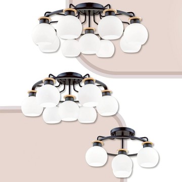 北歐風半吸頂燈 B79-49-1661 1662 1663