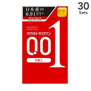 [Set of 30] OKAMOTO Zero One 3 pieces