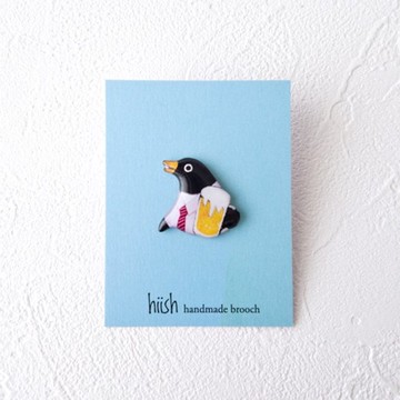 乾杯上班族企鵝・徽章