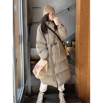 Lecea Alice羽絨棉服女中長款2025冬季新款韓版寬松棉衣外套女