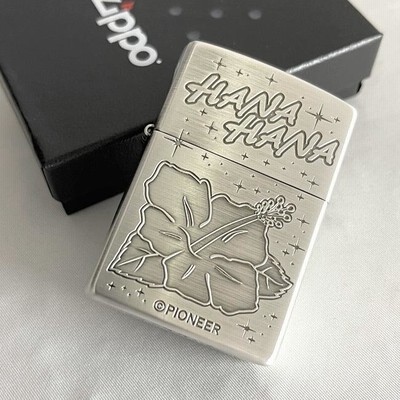 ハナハナZippo HANAHANA Zippo （A柄ハイビスカス） | ぱちキャラ オンライン