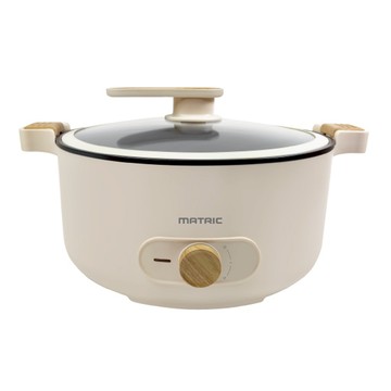 MATRIC 松木家電 雙耳微壓快燉電火鍋 5.0L大容量 1100W大功率 不沾黏塗層  MG-EH0511  1個
