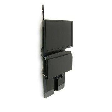 Ergotron愛格升60-593-195多功能電腦升降支架掛墻醫療辦公支臂