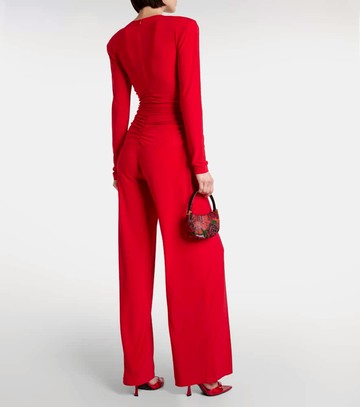 Norma Kamali Draped wide-leg jumpsuit