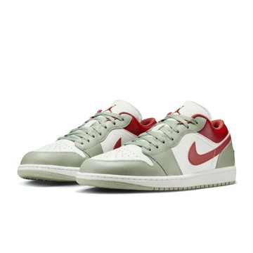 NIKE Air Jordan 1 Low 紅綠 AJ1 低筒 休閒鞋 運動鞋 男鞋 553558-133