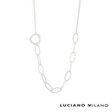 LUCIANO MILANO 微醺藍天 純銀項鍊(銀色)