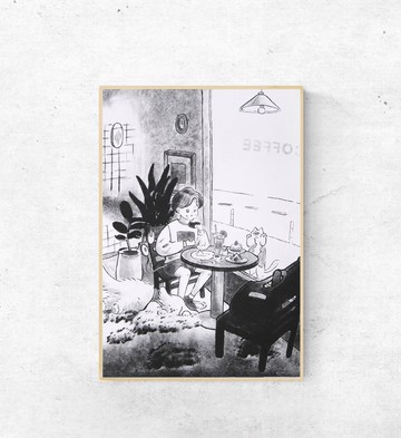 咬一口下午時光 - A3海報