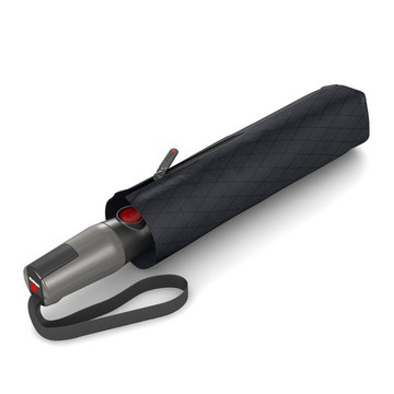 Knirps®德國紅點傘｜T.400 特大自動開收傘-Men's Print(菱格紋)