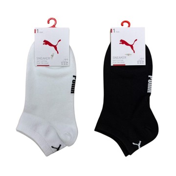 PUMA 襪子 Fashion 跳豹腳踝襪 運動襪 休閒襪 隱形襪 腳踝襪 踝襪 短襪 舒適 乾爽 單雙入 白色 黑色