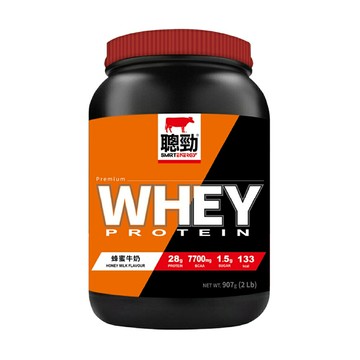 【紅牛】聰勁即溶乳清蛋白-蜂蜜牛奶風味(2磅)高蛋白 蛋白粉 紅牛乳清蛋白