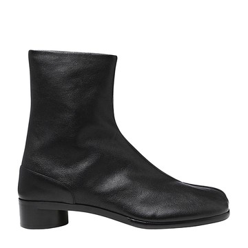Maison Margiela - Black Leather Tabi Boots