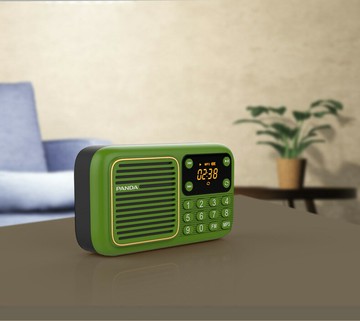 熊貓S1老年人調頻FM收音機老人新款便攜式插卡老年隨身聽充電唱戲