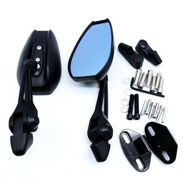 快速出貨 台灣現貨機車後照鏡TANAX 小牛 AOSAEX 跑車通用款配底座電動車倒車鏡