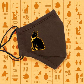 埃及貓口罩3D立體透氣可重用可洗125次三層內置濾芯口