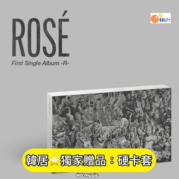 韓居🇰🇷 彩英 ROSE BLACKPINK - FIRST SINGLE 首張單曲 CD 智能卡 黑膠唱片 專輯