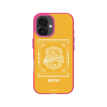 iPhone 16 Clear 粉漾桃 - 哈利波特 Harry Potter - 赫夫帕夫