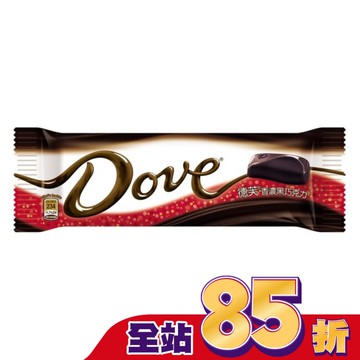 Dove 德芙香濃黑巧克力43g