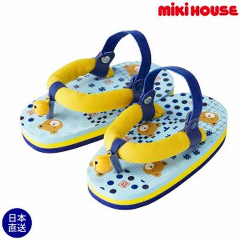 ミキハウス正規販売店 ミキハウス Mikihouse リンリン くまさんジャパニーズサンダル 浴衣 甚平用 13cm 18cm サマーシューズ 通販 Lineポイント最大1 0 Get Lineショッピング