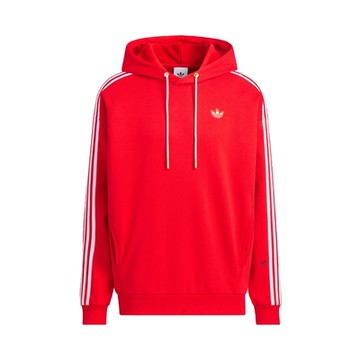 【Adidas 愛迪達】 LNY NEW HOODIE CNY新品 連帽長袖T恤 運動 休閒 男女 - KA0820