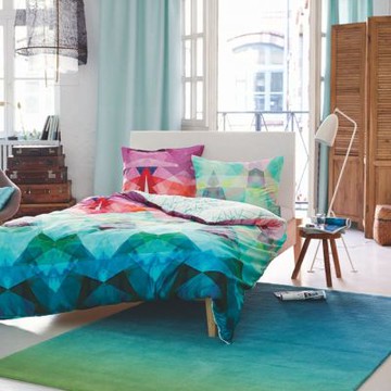 【山德力】ESPRIT 漸層感地毯 170X240CM 海翠