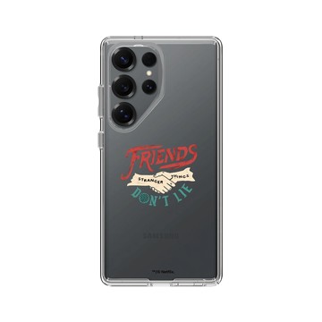 Galaxy S25 Ultra Clear 透明 - Stranger Things - 朋友不說謊